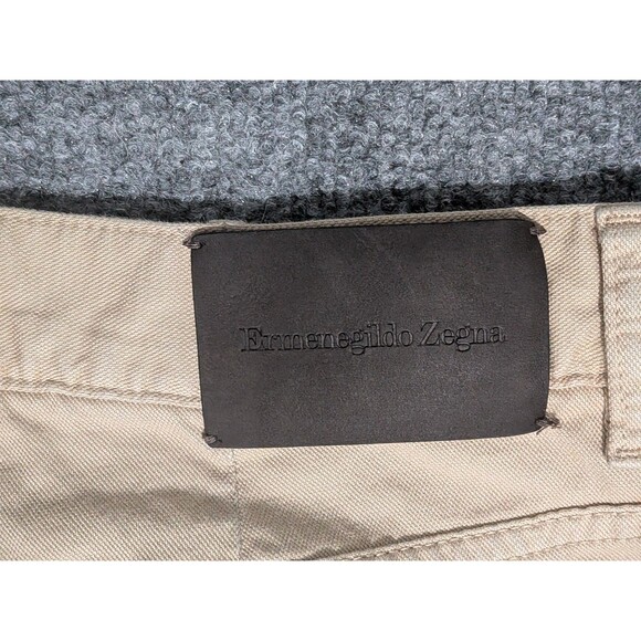 Ermenegildo Zegna Pants Mens 38 (36x30) Trousers Tan - Picture 8 of 8